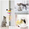 POPETPOP Door Hanging Cat Toys for Indoor Cats: 6Pcs Doorway