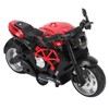 Alloy Motorcycle Model High Simulation Cool Sound Light Pull Back