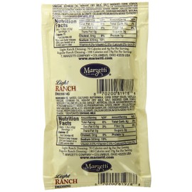 Marzetti Ranch Dressing, Light, 1.5 Ounce (Pack of 60)