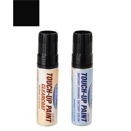 ColorRite Half-Ounce Jar for Subaru Legacy Automotive Touch-up Paint - Midnight Black Pri Metallic 08V - Value Package