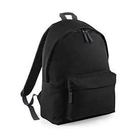 Bagbase Maxi Fashion Backpack, Black, O/S. BG125L