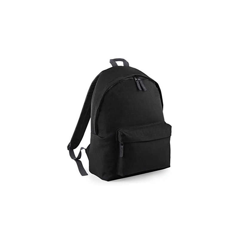 Bagbase Maxi Fashion Backpack, Black, O/S. BG125L