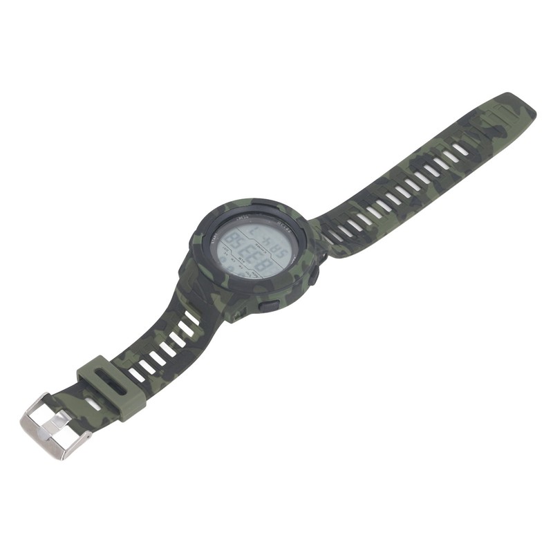 Men Digital Sports Watch 50m Waterproof Watch with LED Backlight