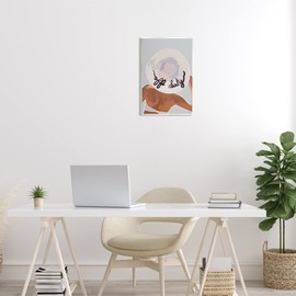 Stupell Industries Off Duty Relaxing Summer Vacation Beach Woman Wood Wall Art, Design By Amelia Noyes