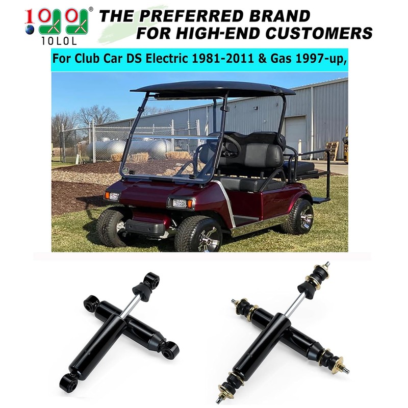 10L0L Golf Cart Shock Absorbers Kit for Club Car DS