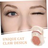 OHPHCALL Travel Eyelash Curler Cute Cat Design Mini Eyelash Tool