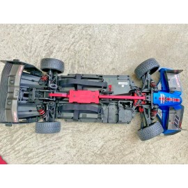 GMX  Aluminum Center Brace + 1/5 ESC Mount for 1/7 Arrma Infraction 6s BLX Red