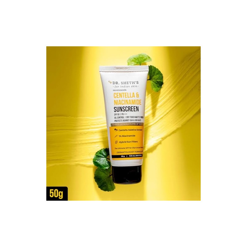 Dr. Sheth's Protector Solar Dr. Sheth'S Centella Y Niacinamida Oil