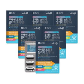 Chong Kun Dang Lutein Omega 3 30 Capsules 6 Boxes/6-Month Supply Blood Circulation Health Eye Health / 종근당 루테인 오메가3 30캡슐 6박스6개월분 혈행건강 눈건강