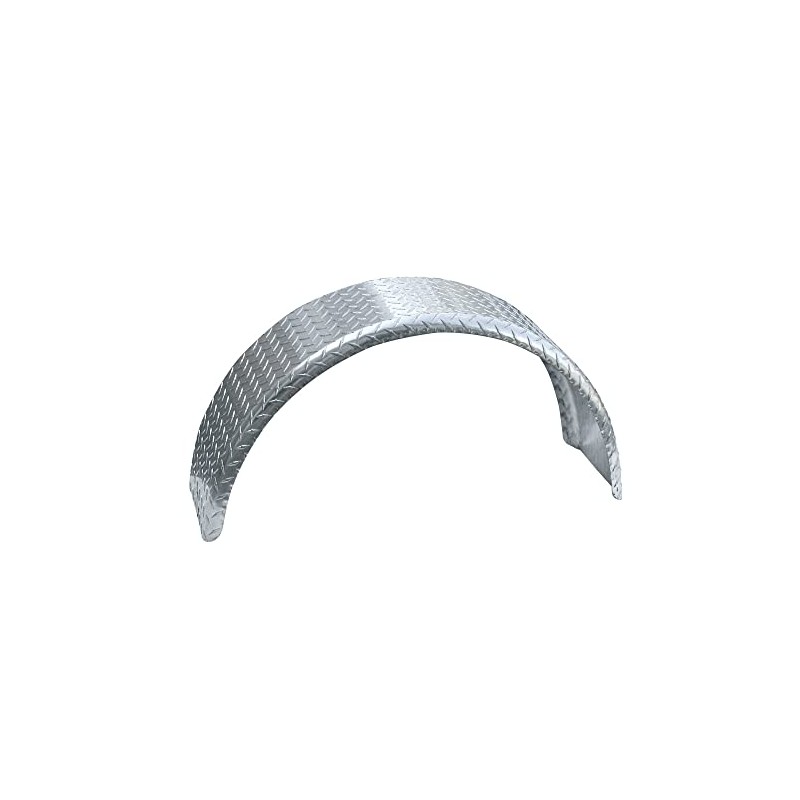 Tie Down 44837 Tread Brite Aluminum Fenders - 8" x
