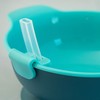 PAPU BABY Plato para Snack con popote desmontable y base