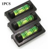 Black 1 x G6L2 Portable Magnetic Spirit Level Small Mini