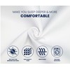 AATH COLLECTION Egyptian Cotton Flat Sheets, 200 Thread Count Single,