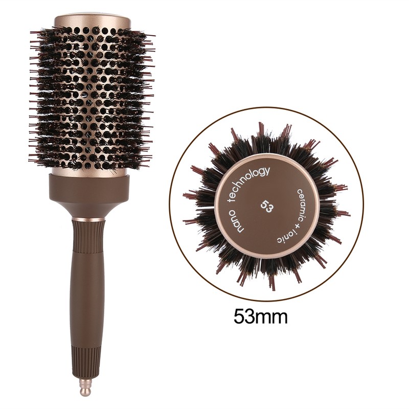 High quality Anion Anti static Round Hair Comb Salon Styling