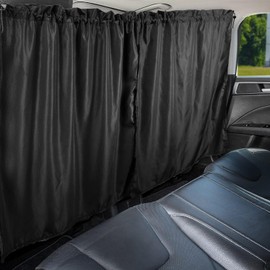 Car Divider Curtains, Sun Protection, Car Curtain Rear Window Curtain, Divider Curtain, Travel Privacy Curtain, Removable Privacy Screen, Car for All Car Sun Visor, Travel, Camping, Nap