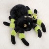 Spider Plush Keychain with Expressive Eyes & Soft Fluffy Body
