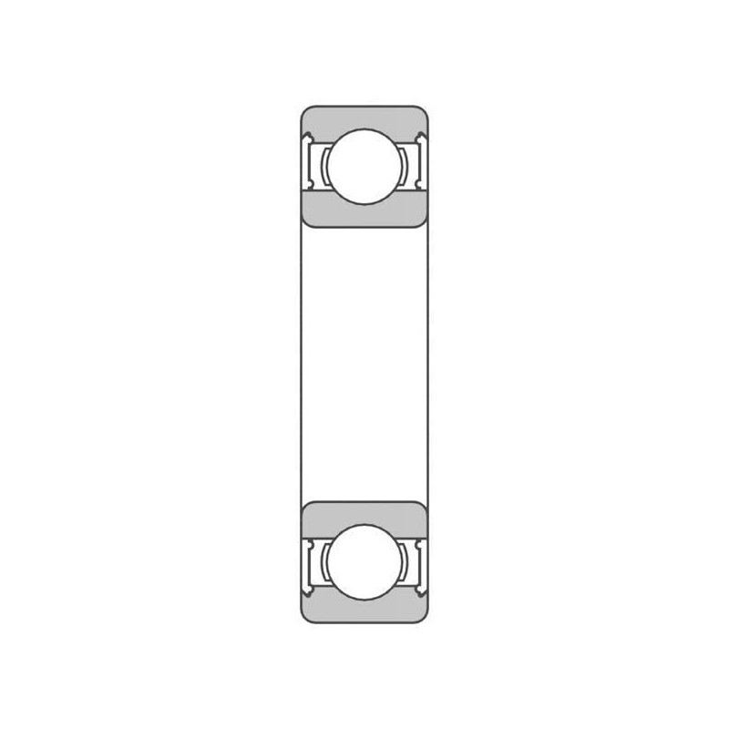 6204 ZZ Deep Groove Ball Bearing 20 x 47 x