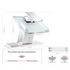 Bathroom Sink Faucet Waterfall Glass Spout LED Light 3 Colors