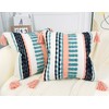 NUYECY Boho Throw Pillow Covers 16x16 Aesthetic Neutral Boucle Couch