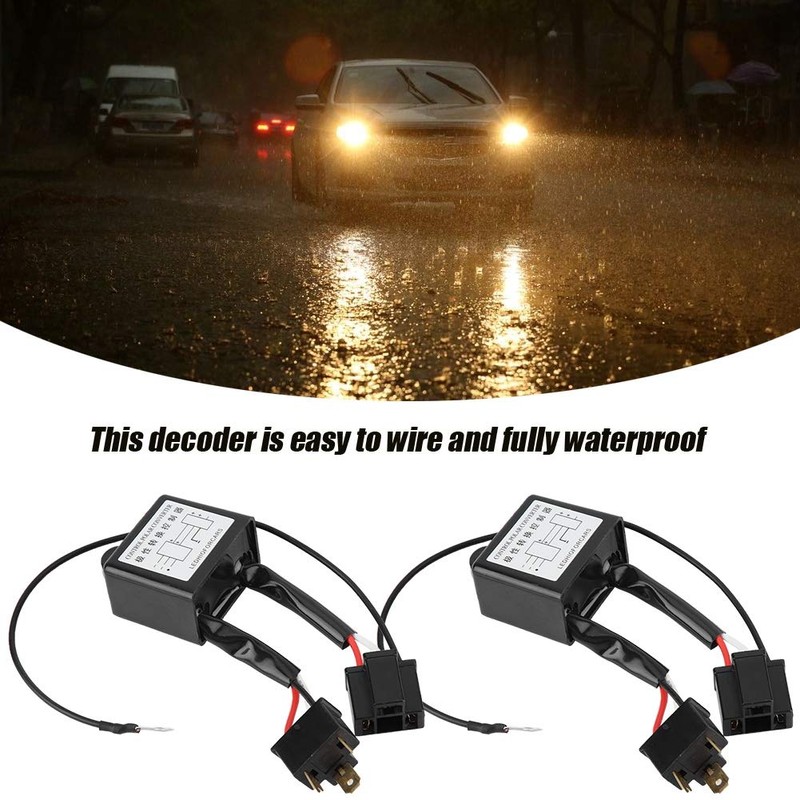 Aramox Polar Negative Converter, 2pcs Alloy LED Negative Converter Polar