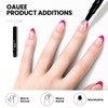Oauee Semi Cured Gel Nail Strips | Built-In Gel Top