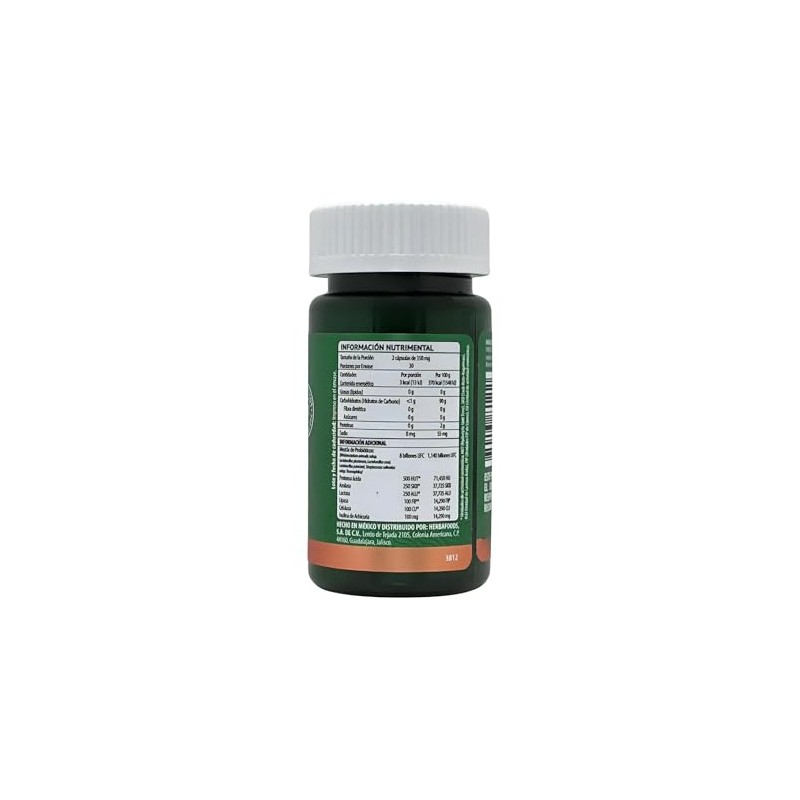 Blen Pro-GUT Cápsulas Digestivas con Probióticos, Prebióticos y Enzimas, 60