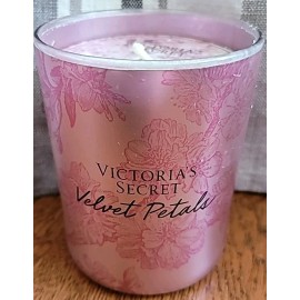 Victoria's Secret VELVET PETALS Scented Single Wick 9 oz. Glass Jar Candle NEW!