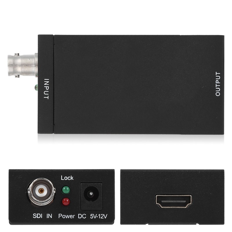 AY30 SDI to HDMI Converter HD Signal Power Input AC100‑240V