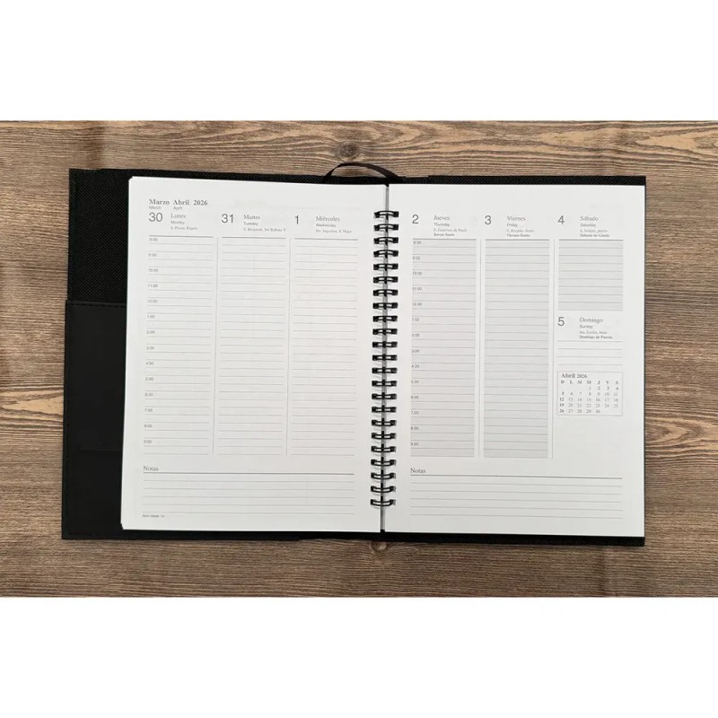 Agenda 2026 Semanal Personalizada Con Nombre