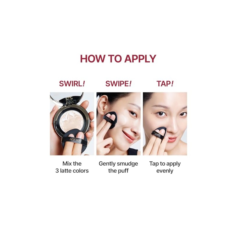 AGE 20s [Nuevo] Age20S Signature Essence Pact 21N Vainilla Base