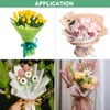 M METERXITY 152-Sheet Korean Cotton Wrapping Flower Paper, 11.8 Inch/