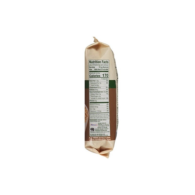 Carolina Organic Brown Rice, 2 lb.