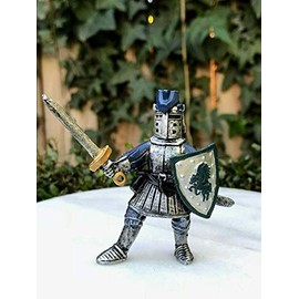 Fairy Garden Decor Accessories Miniature Dollhouse Enchanted Fairy Tale Garden ~ Mini Medieval Knight Figurine