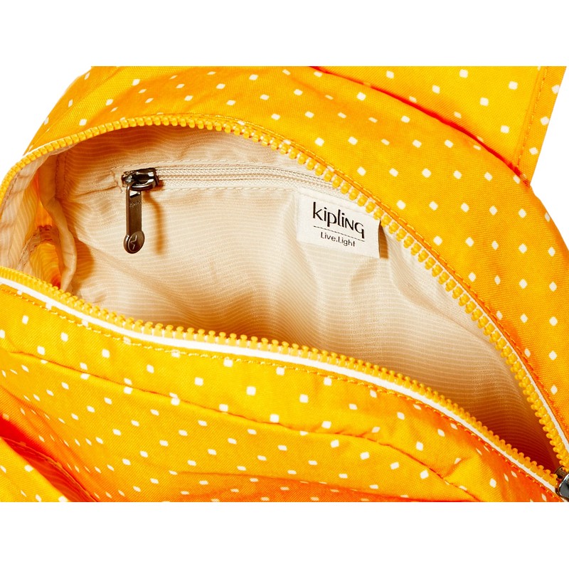 Kipling Backpacks CITY PACK S Soft Dot Yellow