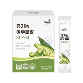 native village Galleria Tojong Village Organic Yeoju Powder 30 Sticks / 갤러리아 토종마을 유기농 여주분말 30스틱