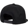 Volcom Quarter Twill Snapback Cap, black