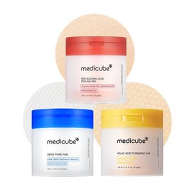[medicube] Mix & Match Toner Padㅣ Pore, Use After Spot, Brightening Care for Clear & Glass Glow SkinㅣTikTok Viral Toner Pads:_Blue & Gold for Pore & Brightening