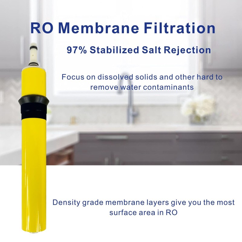 Hydrotech Compatible Reverse Osmosis Replacement Filter Set With Membrane 33001068-25
