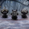 Nemesis Now Three Wise Spell Cats 8.5cm, Resin, Black, Three