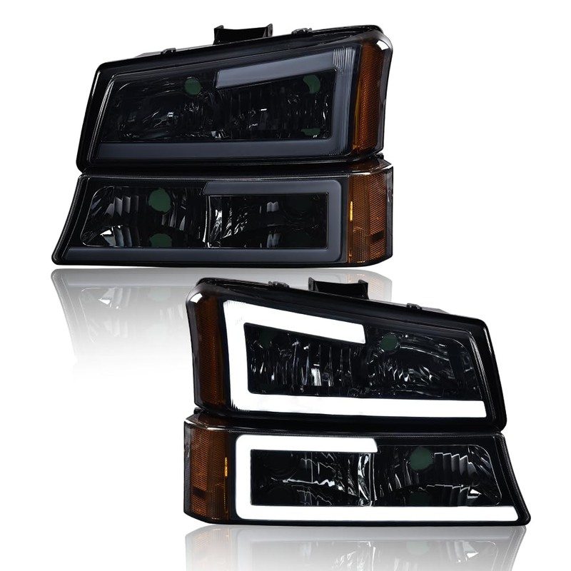 G-PLUS LED DRL headlights, Compatible with 2003 2004 2005 2006