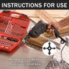 Jawfait 4 in 1 Drill Chuck Key, Professional Drill Chuck
