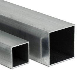 AW-6060 Aluminium Square Tube 60 x 60 x 5 mm Length: 100 mm (10 cm) on Cut