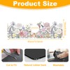 2 Pack Butterfly Floral Sink Splash Guard Faucet Mat Rose