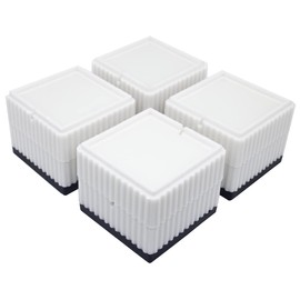 High Vibration Proof Rubber Stand Height 2.2 inches (5.7 cm), Earthquake Resistant, Noise Absorption, Anti-Slip, Prevents Scratches on Floors, 4 Pieces, For Washing Machines, Dryers, Refrigerators