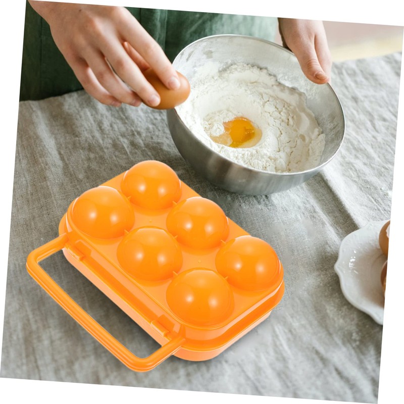 PartyKindom Pack of 2 Egg Storage Boxes for Devil Eggs