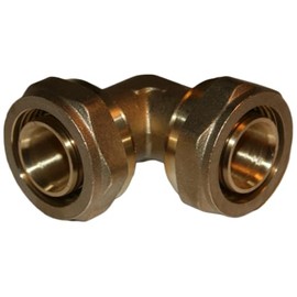 1/2" PEXworx Pex-Al-Pex Compression Elbow Brass Fitting