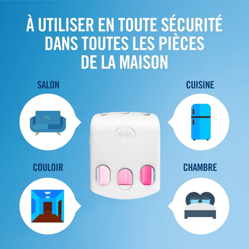 Febreze 3 Evolution Deodorising Refill, 9 Units (9 x 20