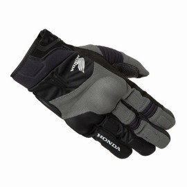 Honda 0SYEJ-66A-NM Protect Winter Short Gloves, N (Grey)