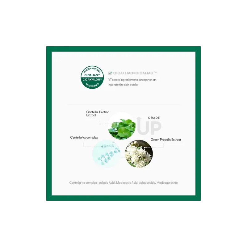 Vt Cosmetics Cica Skin - Tónico Para La Piel Enrojecimiento