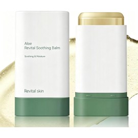 Gel De Aloe Vera En Barra, Bálsamo Calmante Aloe Revital En Barra, Hidratante Profundo Para Piel Seca, Calmante Y Reparador Después Del Sol, Gel Puro De Aloe Vera Para Rostro Y Cuerpo, 0.53 Oz